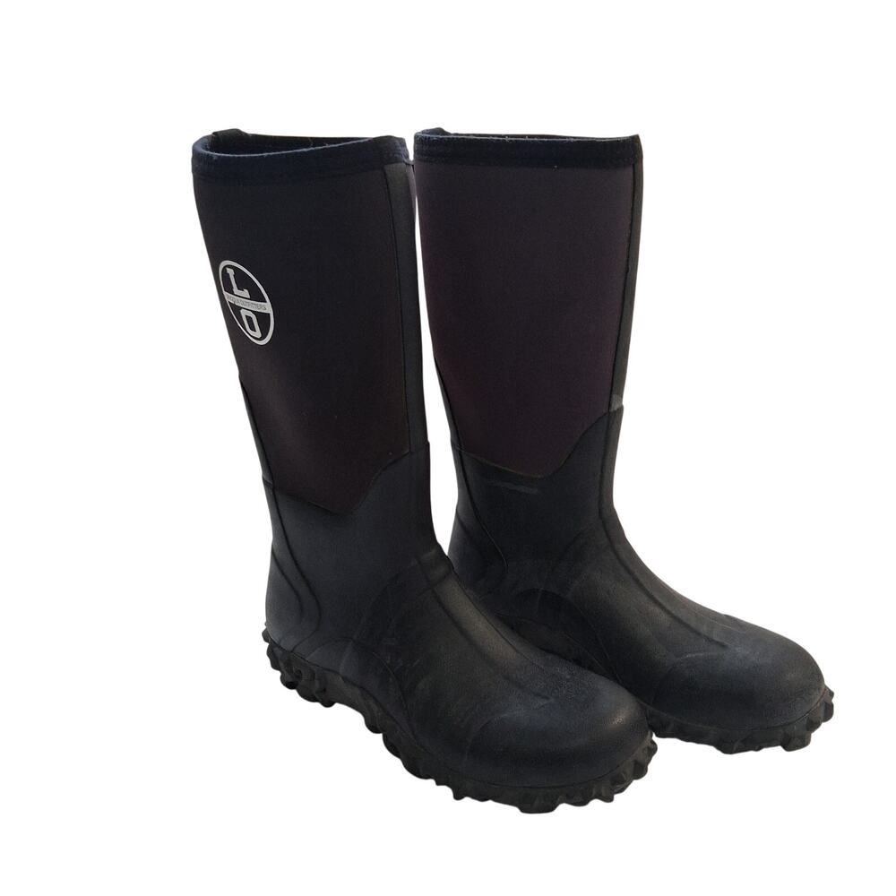 Lincoln Outfitters Men's Black Bayou11 Boots 100% Waterproof Construction Grip-8 - Picture 10 of 10